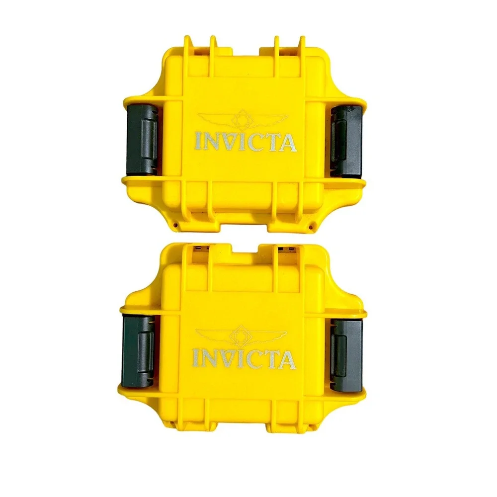 2 Invicta One (1) Slot YELLOW Waterproof Dive Case